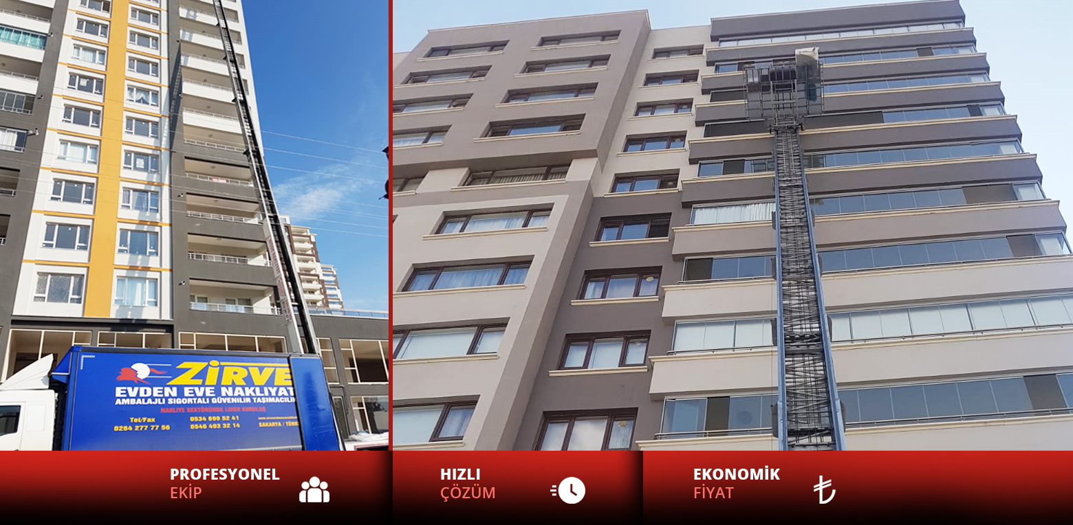 Sakarya Evden Eve Nakliyat - Sakarya Asansörlü Taşımacılık